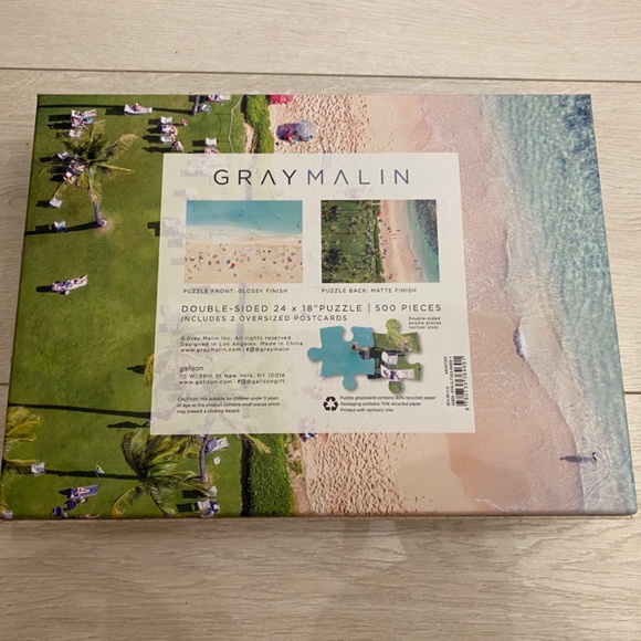 Gray Malin Hawaii Double-Sided Puzzle (500 pieces) - Picture 2 of 6